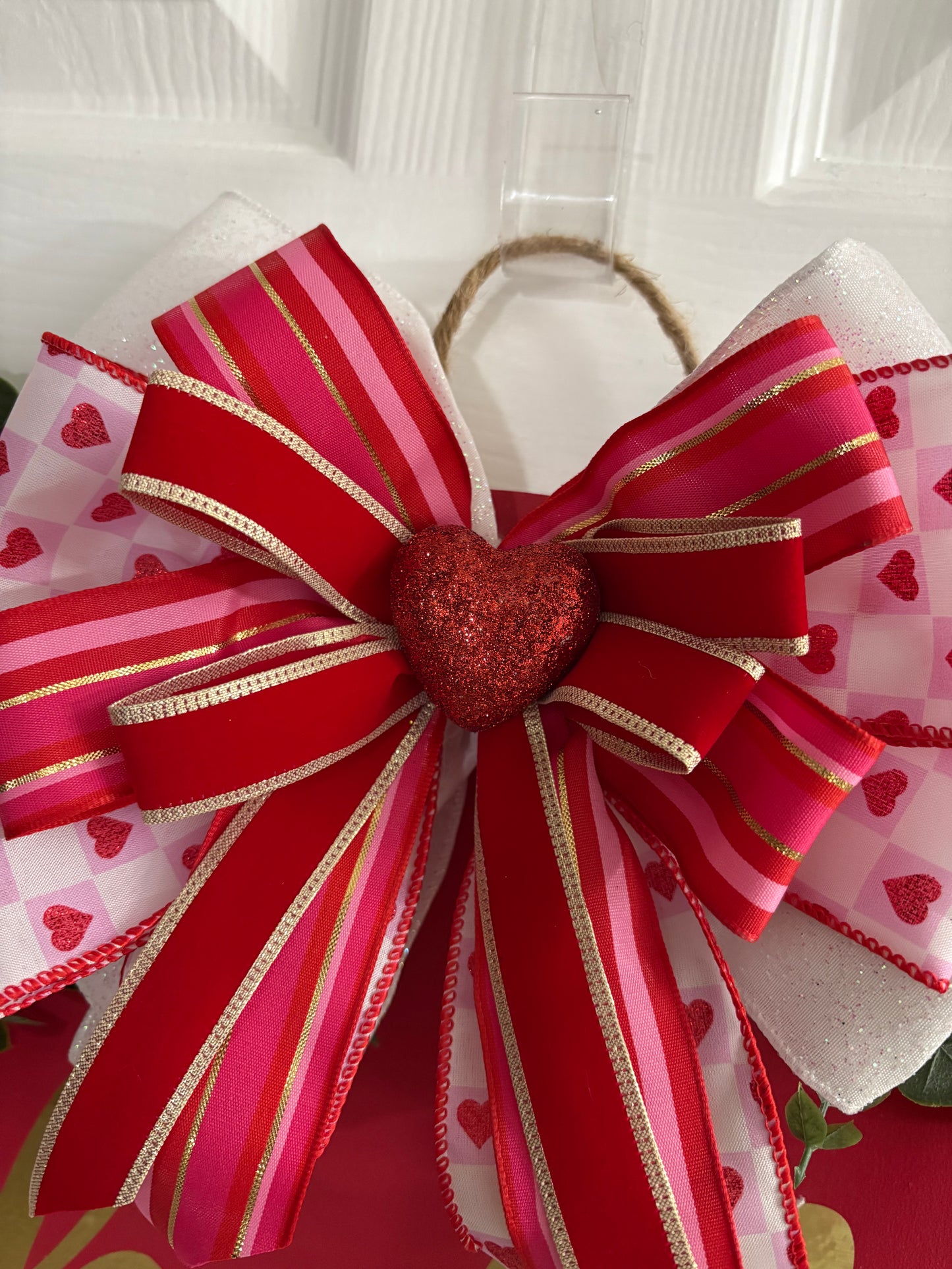 Hello Valentine Wreath