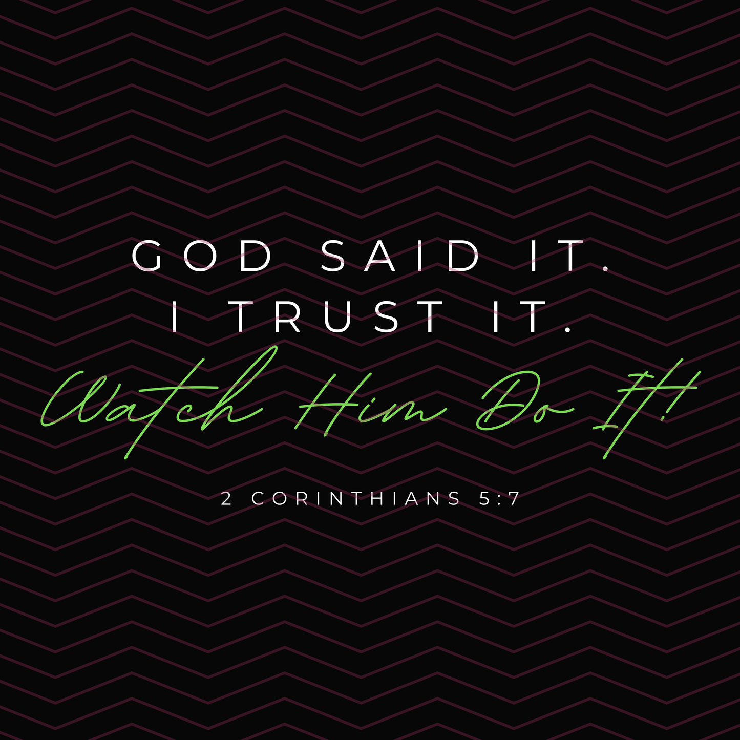 Gifted & Purposeful Collection  (2 Corinthians 5:7)