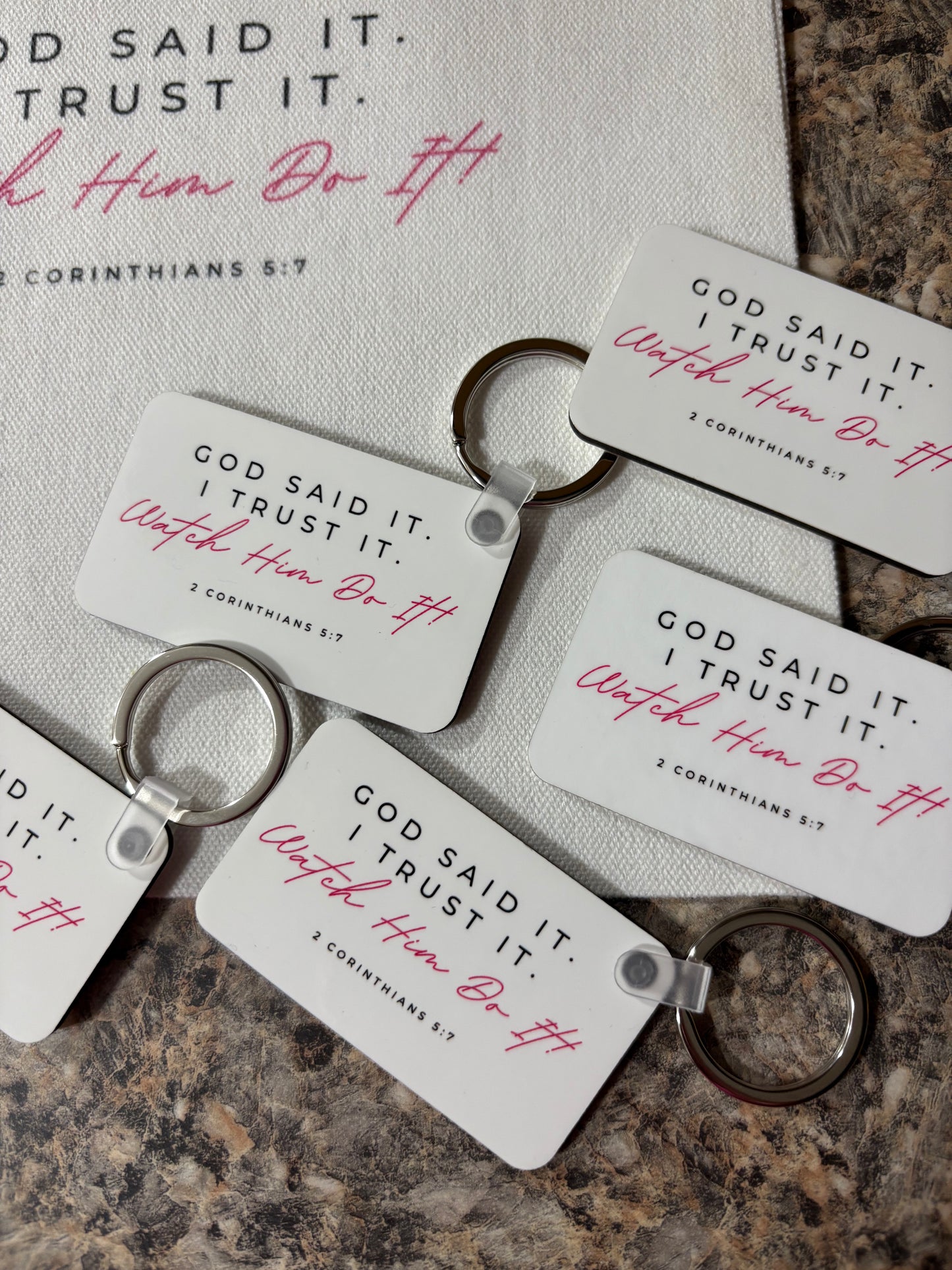 Gifted and Purposeful Keychain